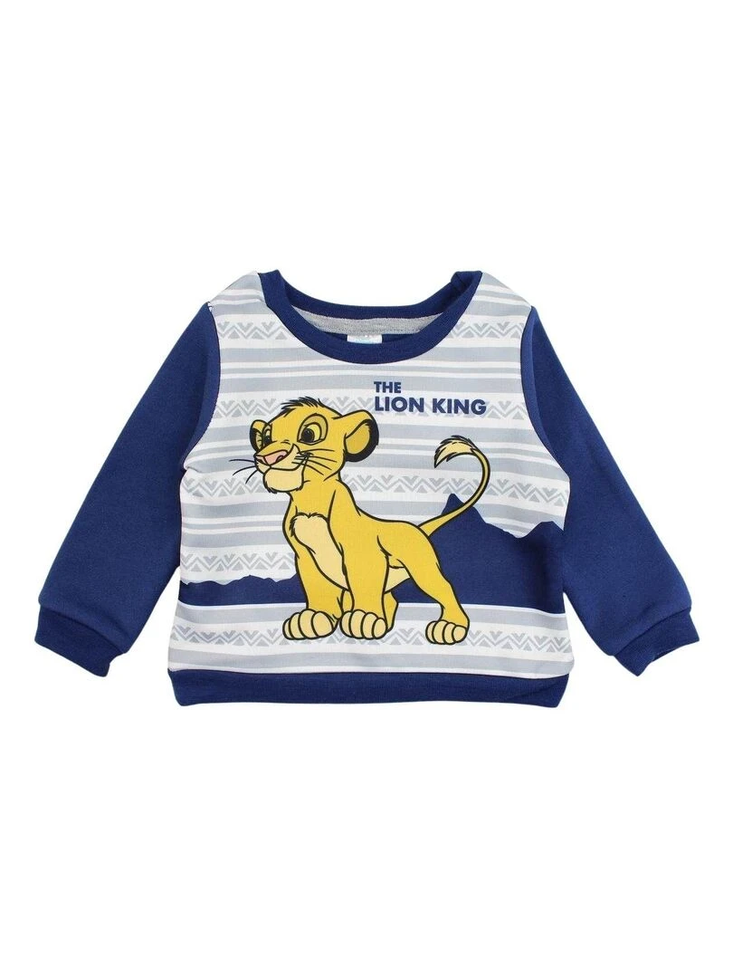 Disney Jogging bébé garçon imprimé Le Roi Lion Bleu