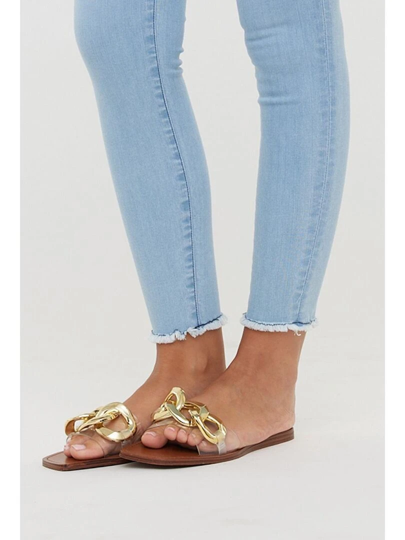 Lee Cooper   Jean coton skinny LC115F   Bleu