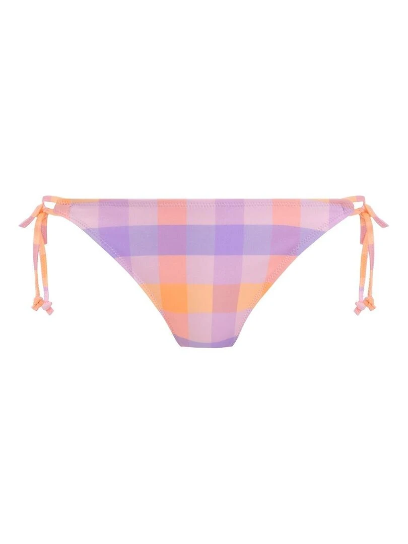 Bas de maillot de bain à nouettes Harbour Island   Rose