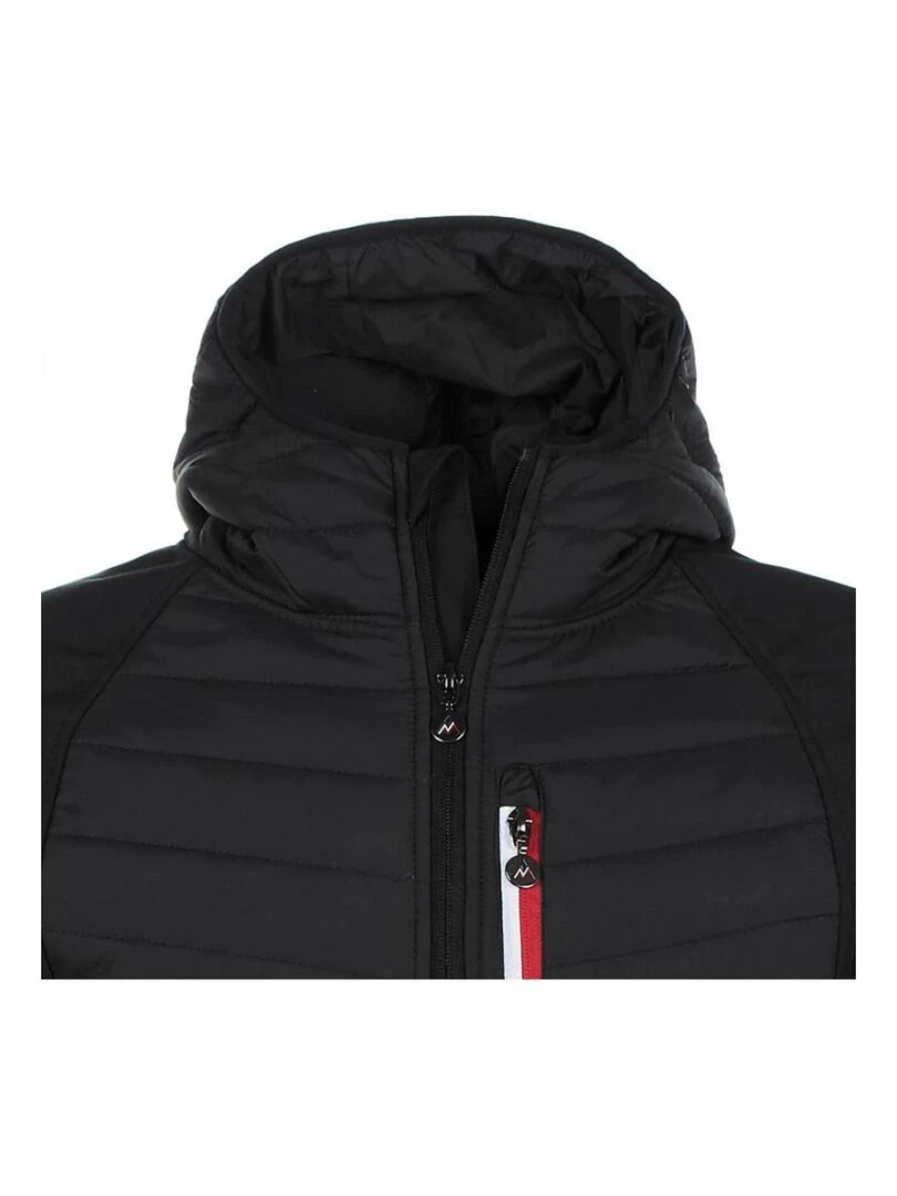 Blouson softshell homme CALENDER   PEAK MOUNTAIN   Noir Noir