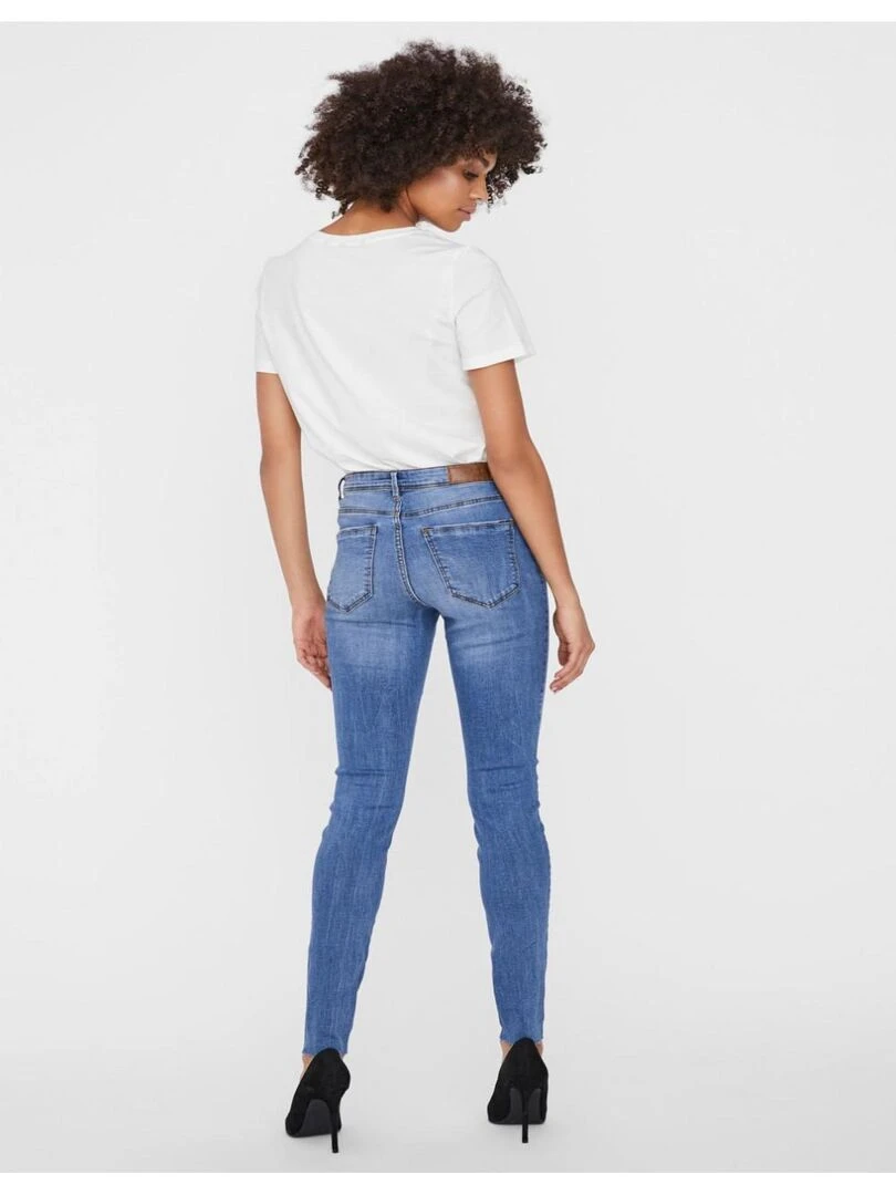 Jeans skinny Vero Moda   Bleu