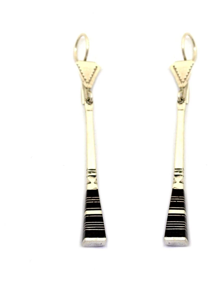 boucles d'oreille touareg pilon carré Bijoucolor Argent