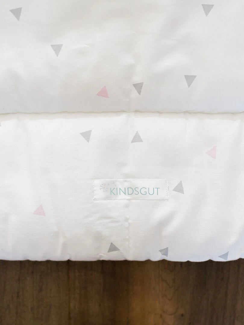 Ensemble de 5 cintres pour enfants en métal/tissu   Rose