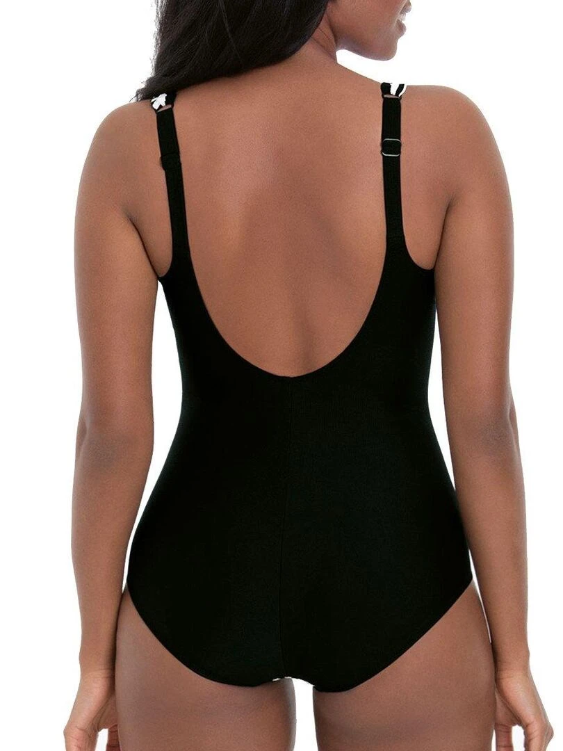 Maillot de bain 1 pièce sans armatures Dalida Noir