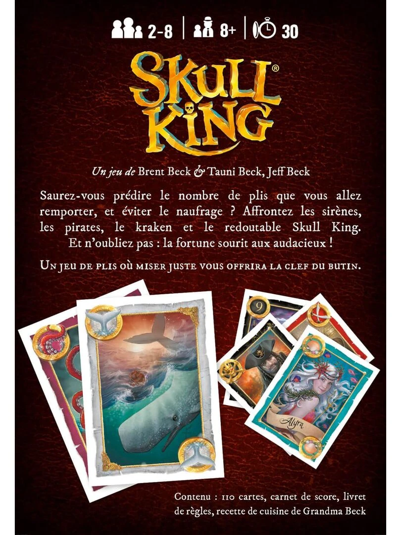 Skull King Le Jeu De Carte   N/A