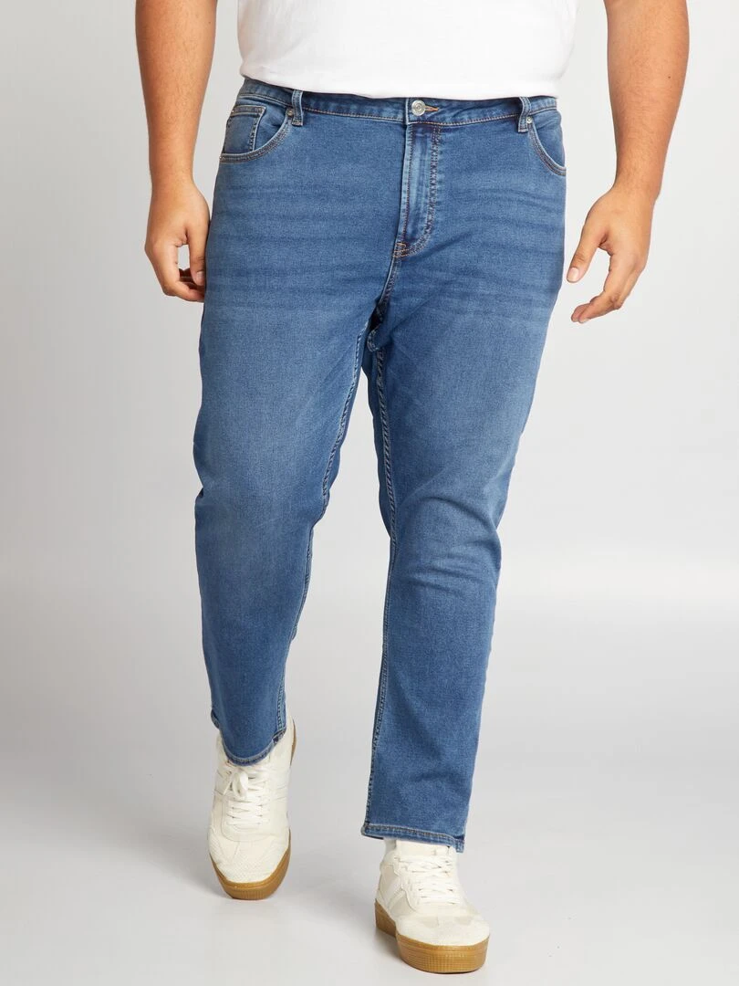 Jean slim à 5 poches L30 Stone