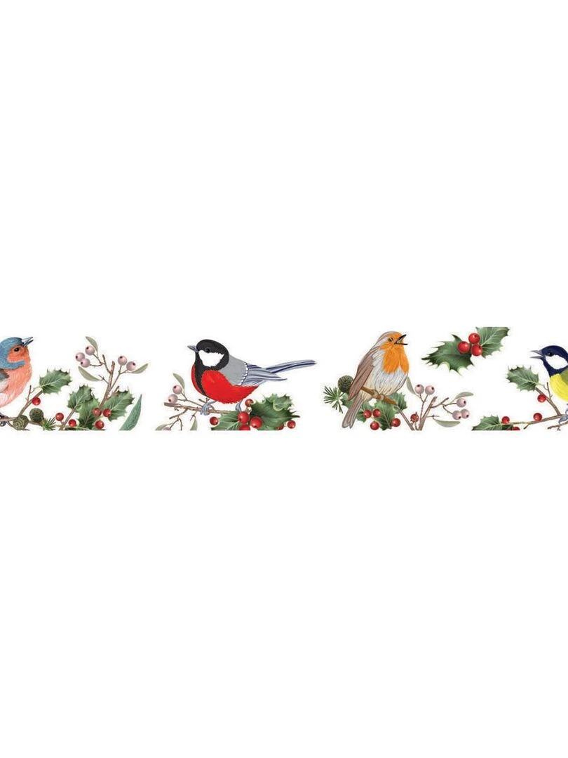 Masking tape Noël Oiseaux N/A