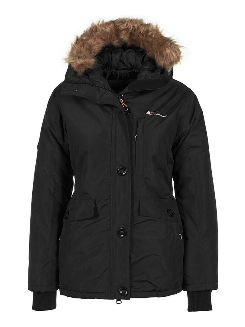 Parka de ski fille GALAVA PEAK MOUNTAIN Noir Noir