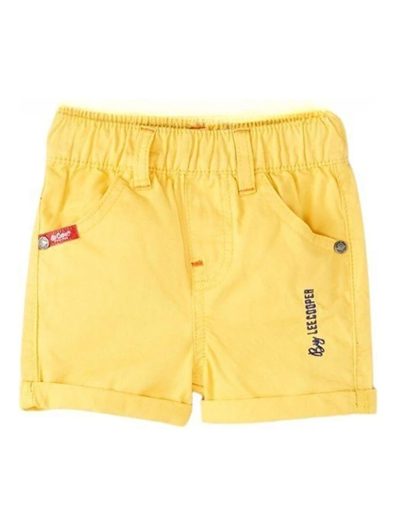 Combishort bébé mixte Mini Panda   Beige sable