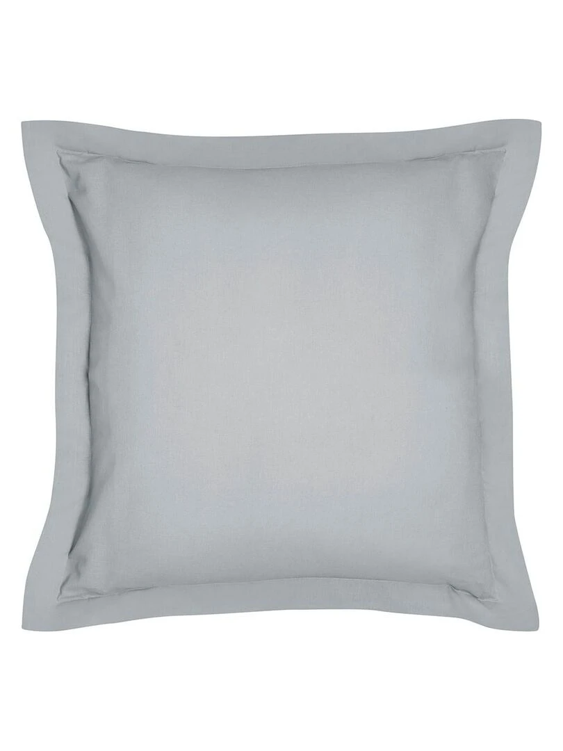 Taie d'oreiller volant 'ORGANIC' 'TODAY' Gris