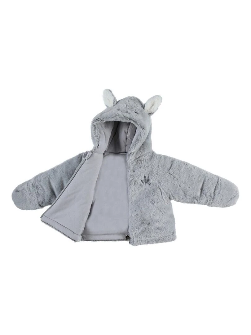 Veste Groloudoux® à capuche Noukie's Gris