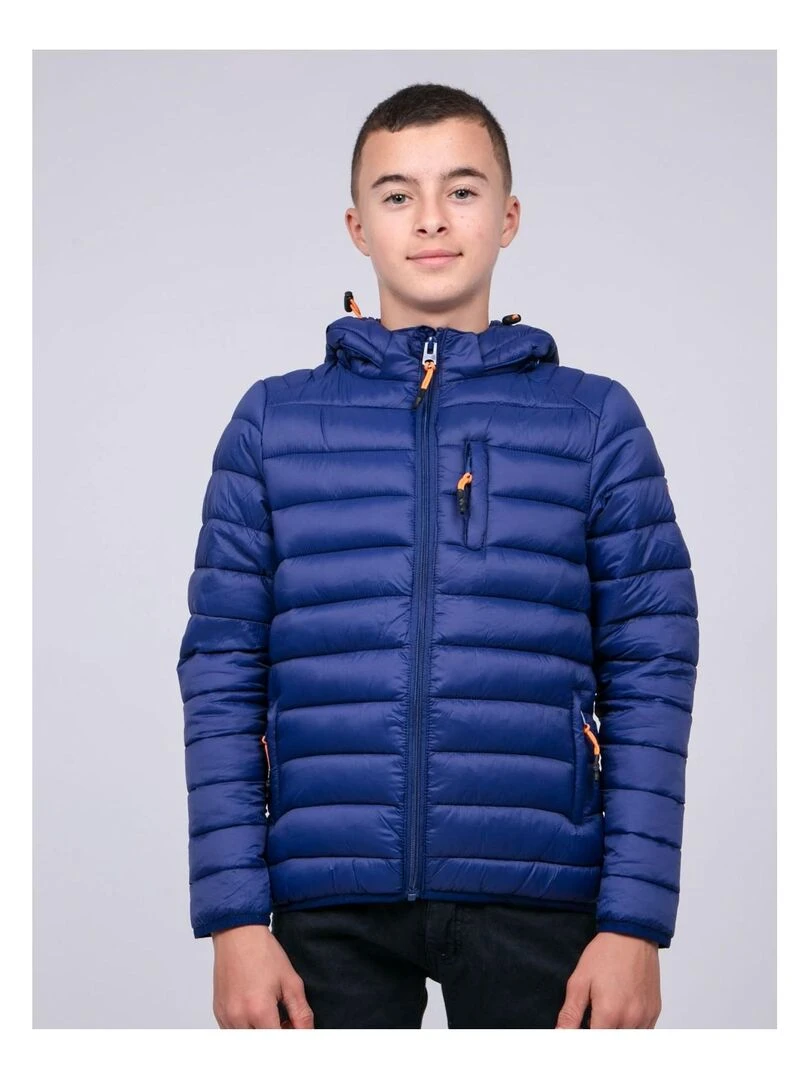 Doudoune capuche ZEGEL J Bleu