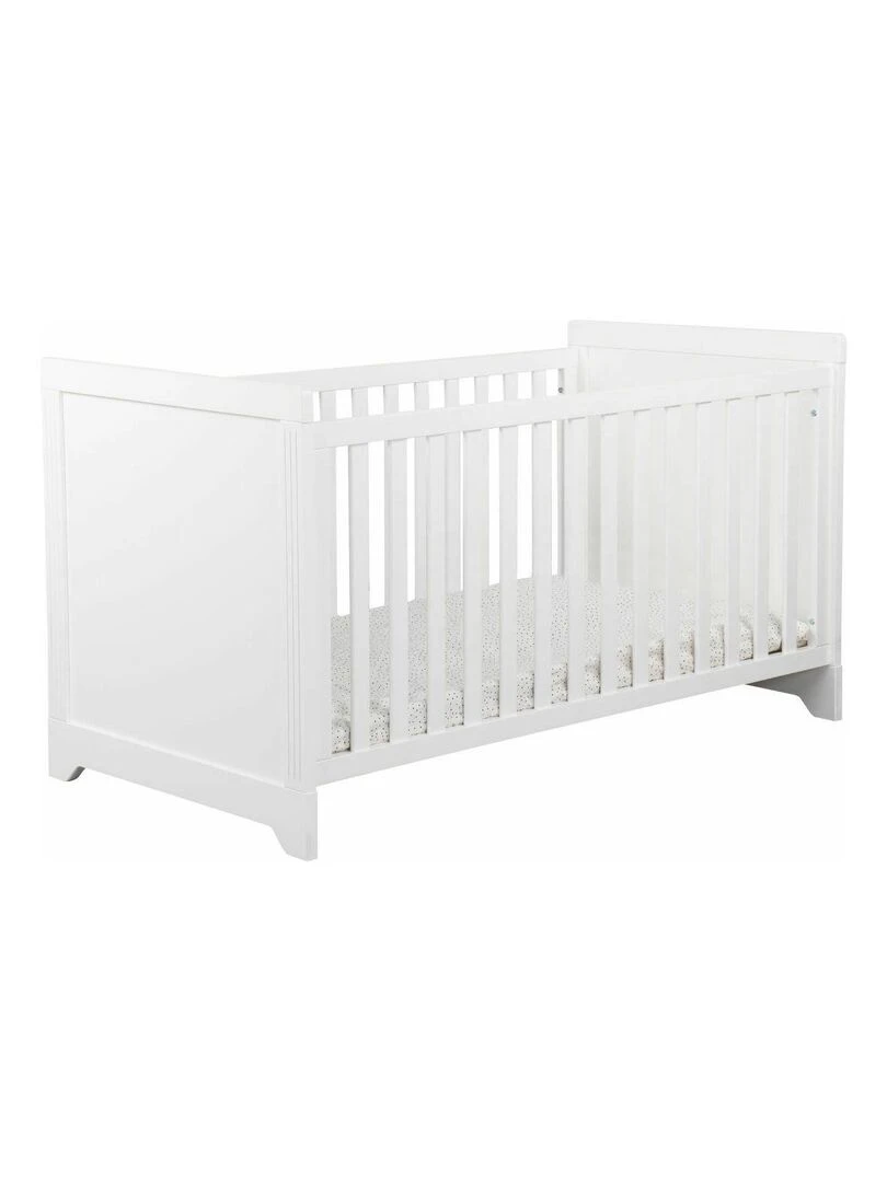 Pack lit bébé avec matelas Mona AKITEN RETAIL Blanc
