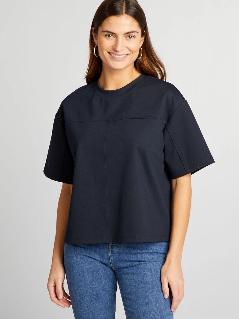 T shirt large   Bleu marine