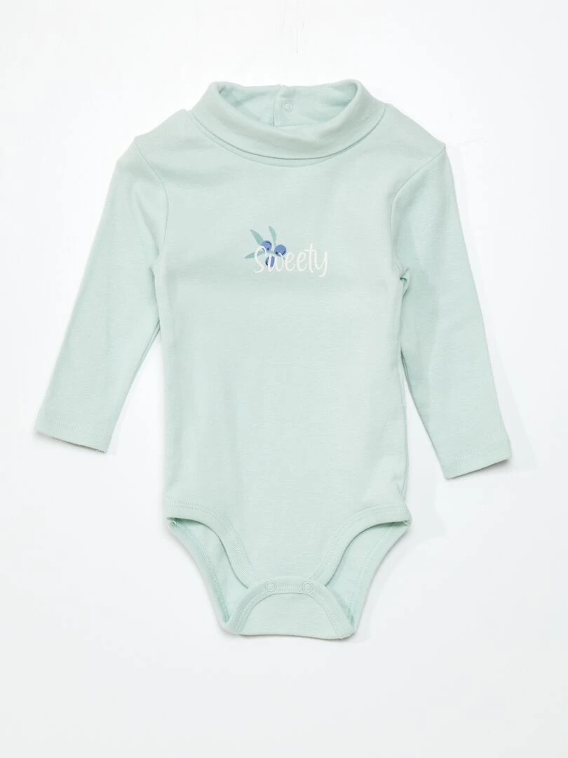 Lot de bodie col roulé   Vert