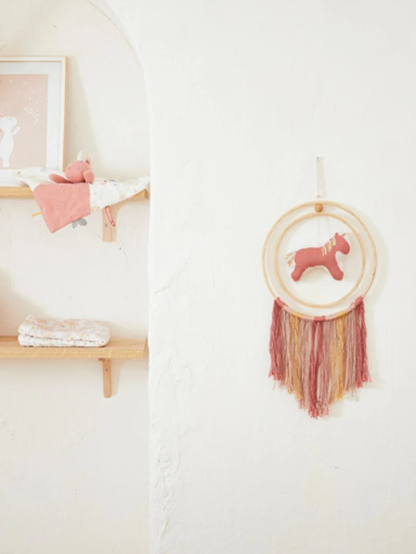 Attrape rêve Tricot Bio Lina & Joy Rose