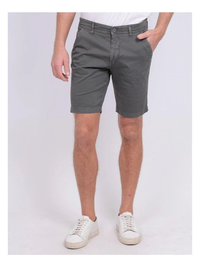 Bermuda chino BIXENTE Gris foncé