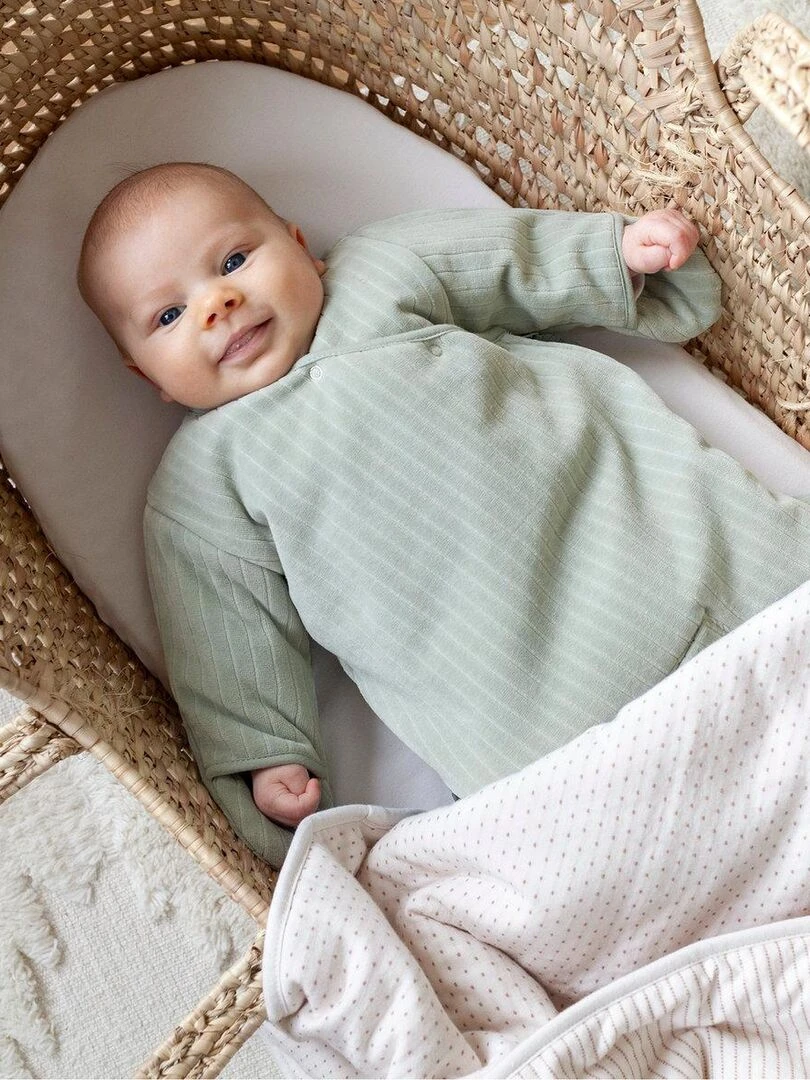 Bemini Couverture Pady twin jersey et twin jersey   Beige grès