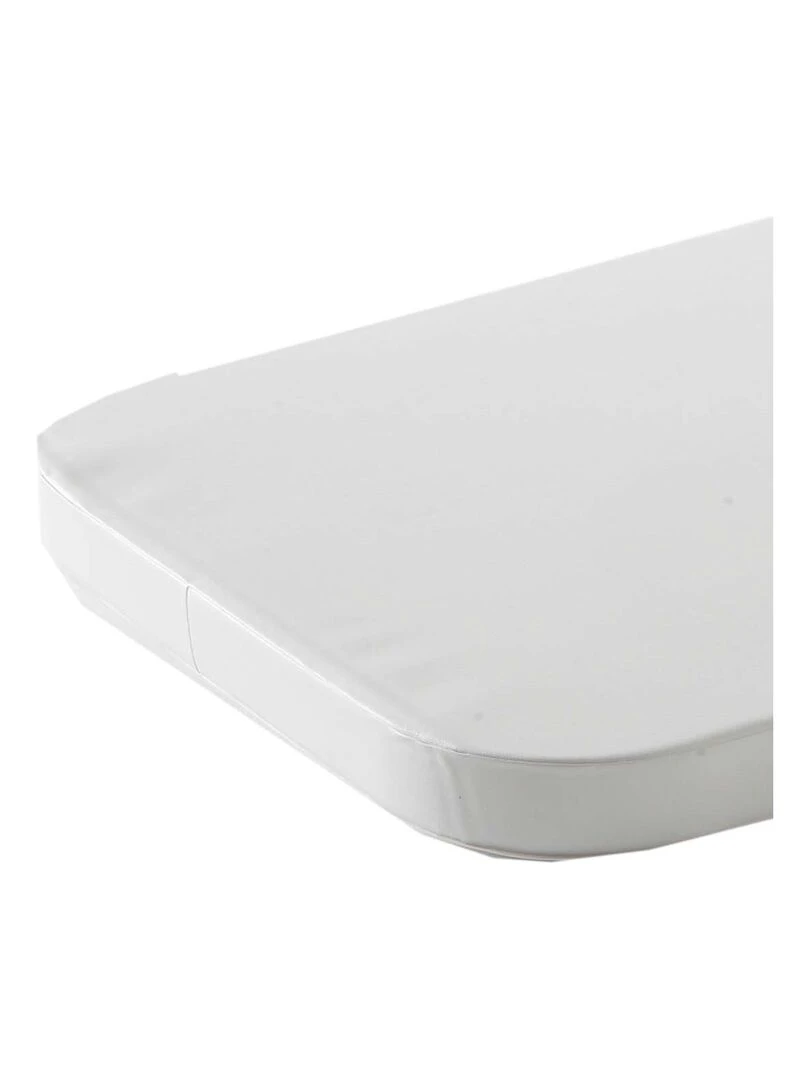 Matelas berceau et nacelle imperméable 38x78 cm   Ecru