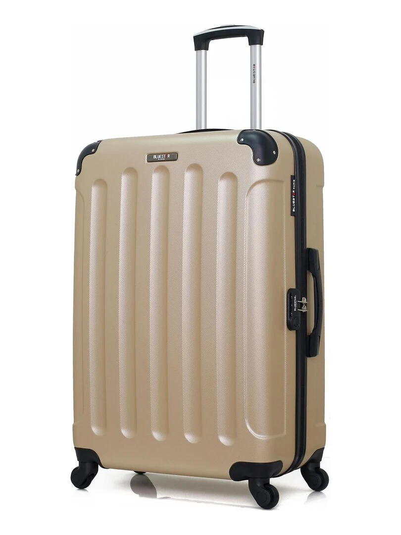 Valise Grand Format Rigide MADRID Beige