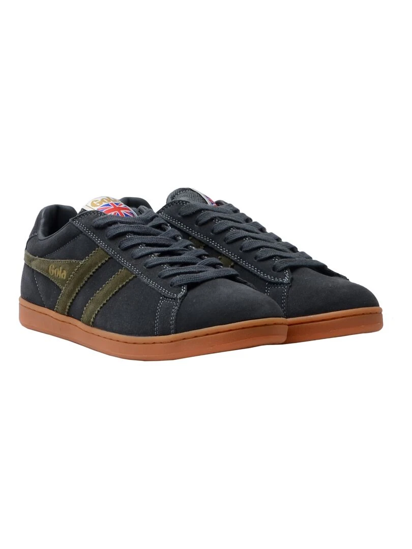 Basket Gola Equipe Suede   Vert