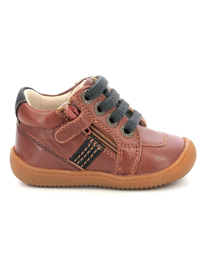 Bottillons Cuir Piasap Marron