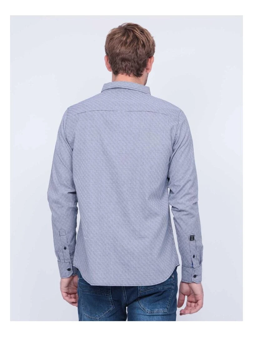 Chemise manches longues TRIKMO   Bleu marine