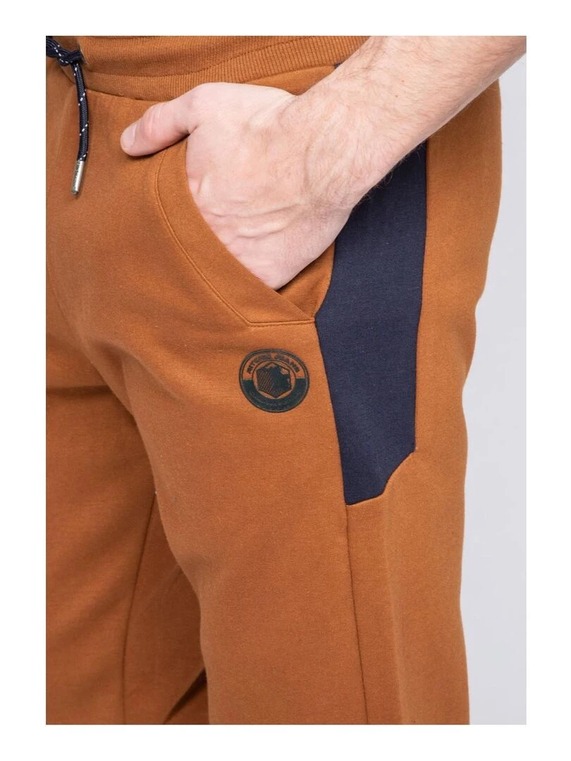 Pantalon jogging VAKERY   Marron