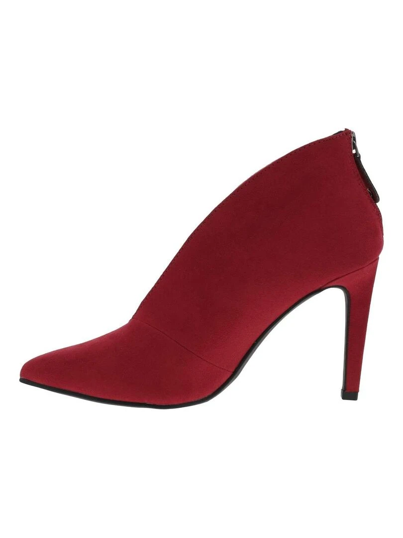 MARCO TOZZI   Escarpins talon entonnoir   Rouge