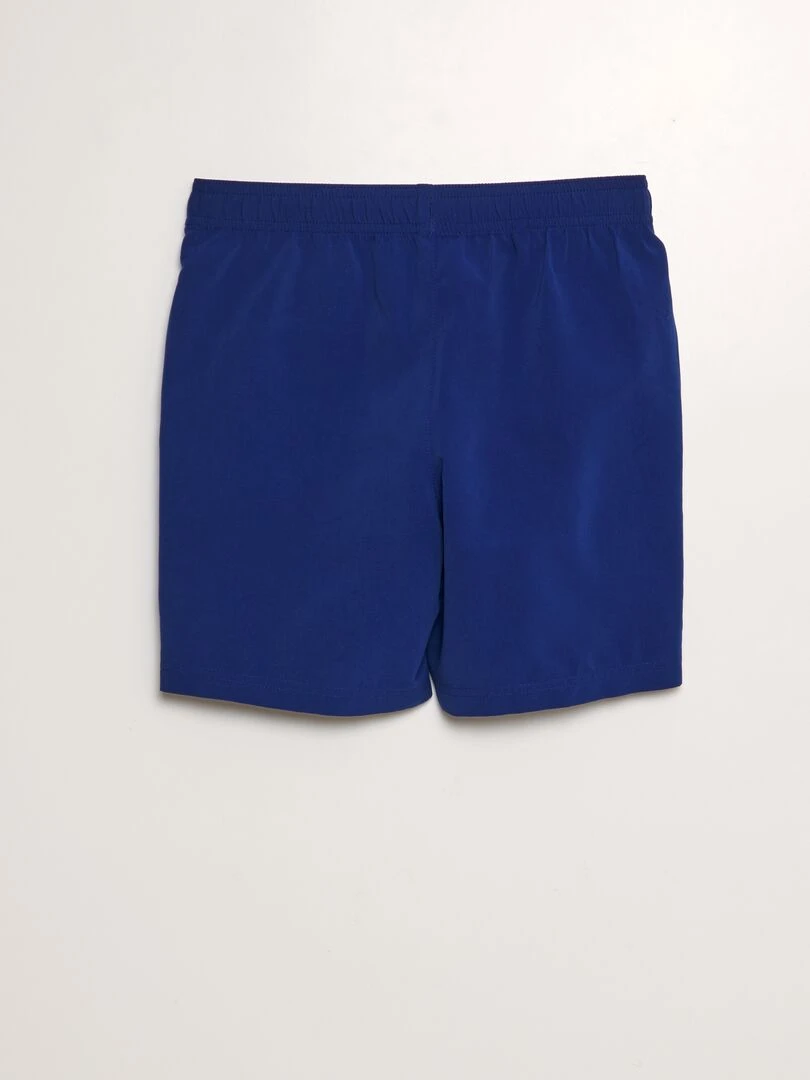 Short de foot Bleu