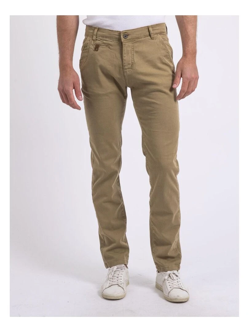Pantalon chino slim CODY Beige