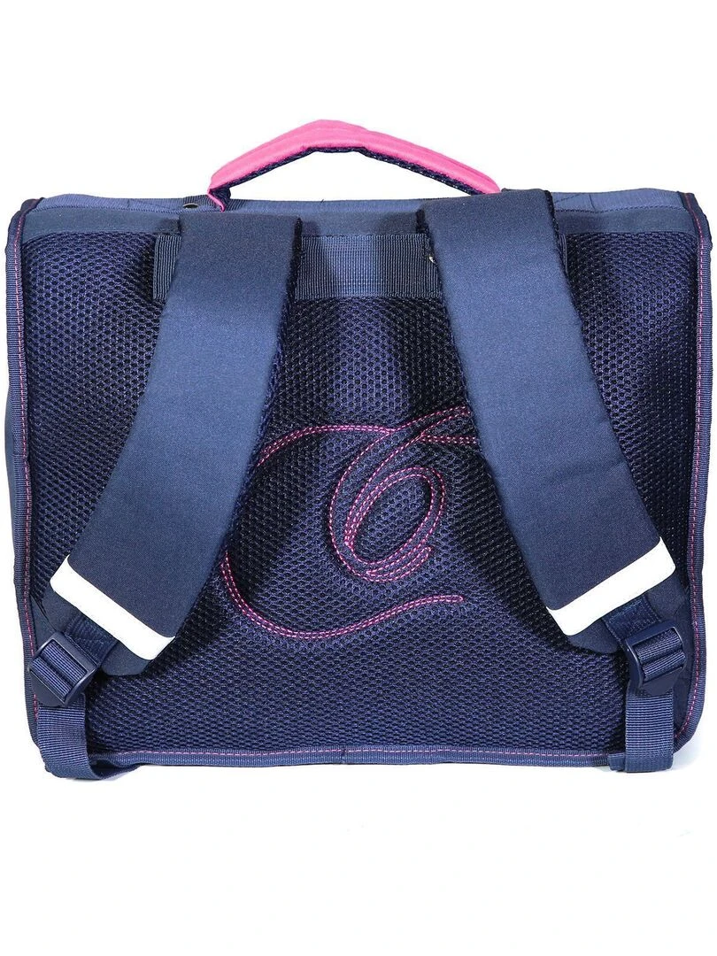Cartable 38 cm Cybel Cheval / Licorne Marine et Rose Bagtrotter   Bleu