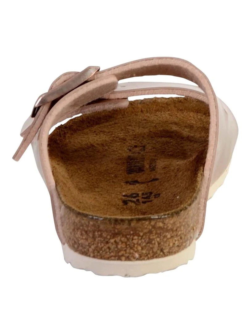 Sandales Birkenstock Arizona Birko Flor Enfant   Gris