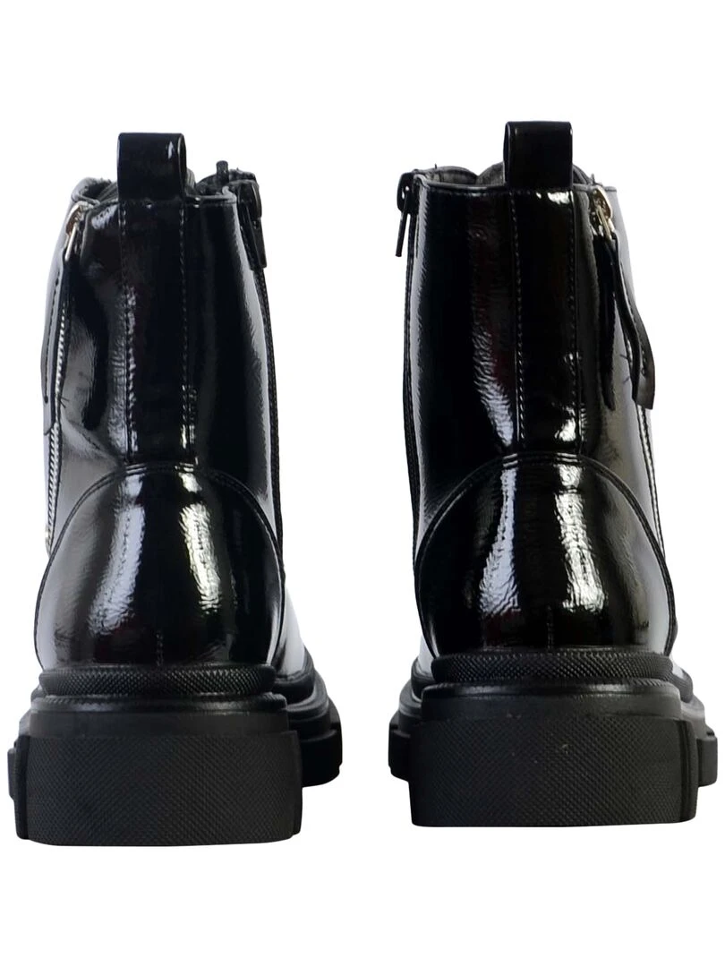 Bottine à Lacets Le Temps Des Cerises Erin   Noir