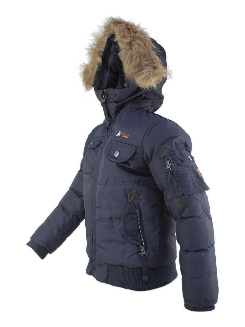 Blouson garçon ECOFLIK   PEAK MOUNTAIN   Bleu marine