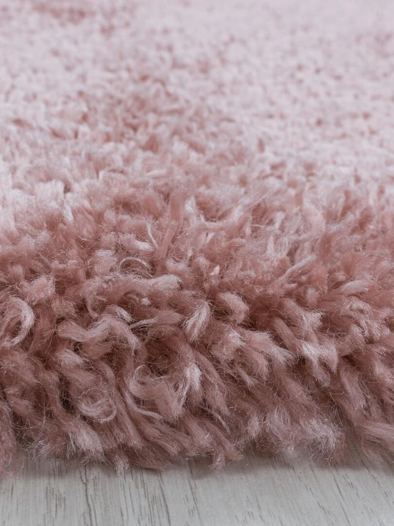 Tapis shaggy UNI B OEKO TEX®   Rose