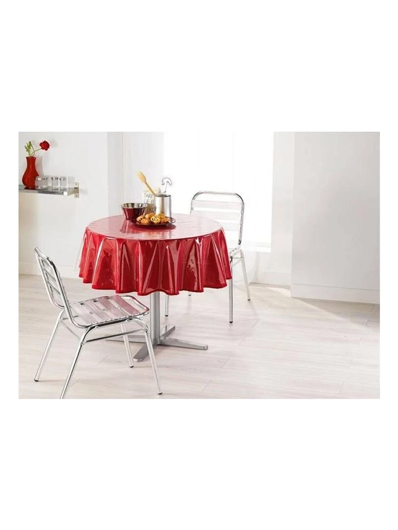Nappe ronde transparente 180 cm Cristal   Transparent
