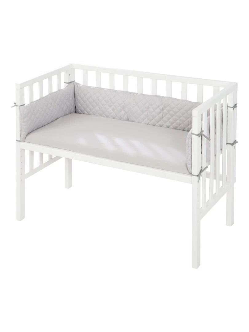 ROBA Lit Cododo "roba Style" 2en1 + Matelas + Tour + Barrière Blanc Blanc