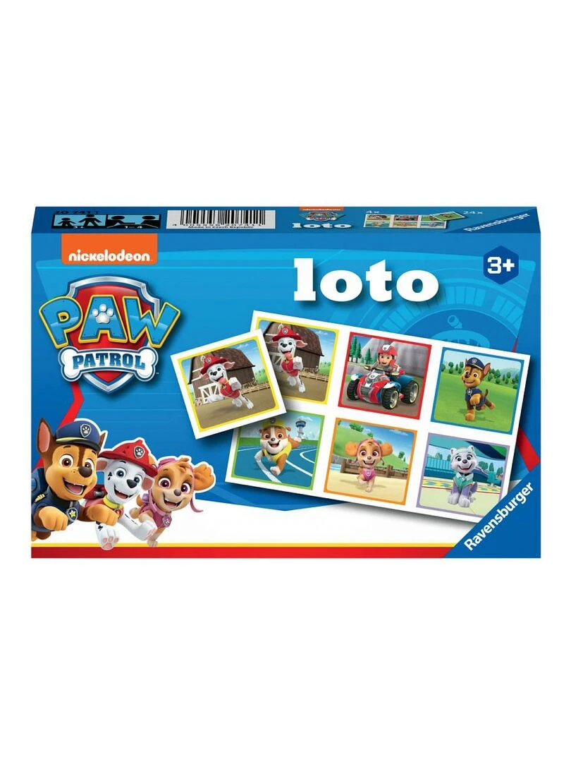 Loto Pat'patrouille Jeu Observation N/A