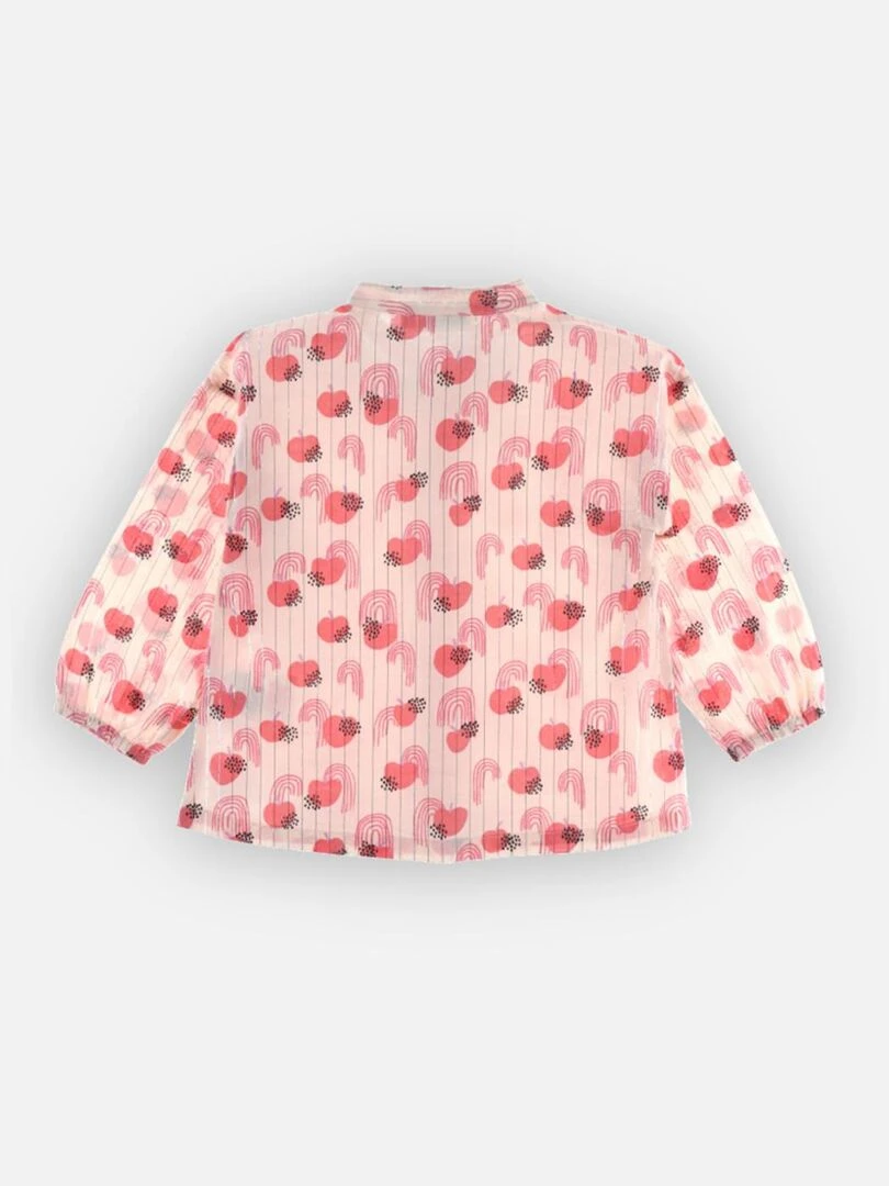 Blouse à imprimés pomme  clair   Noukie's   Rose