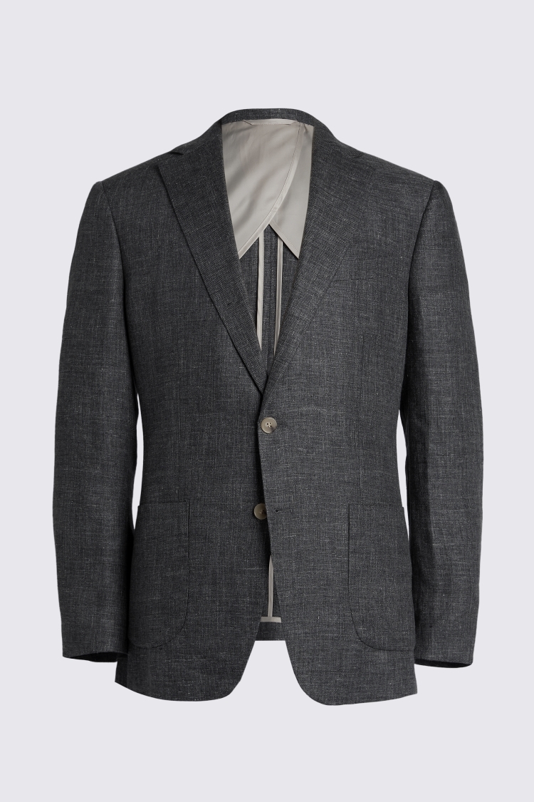 Italian Tailored Fit Blue Stripe Jacket   Buy Online at Moss