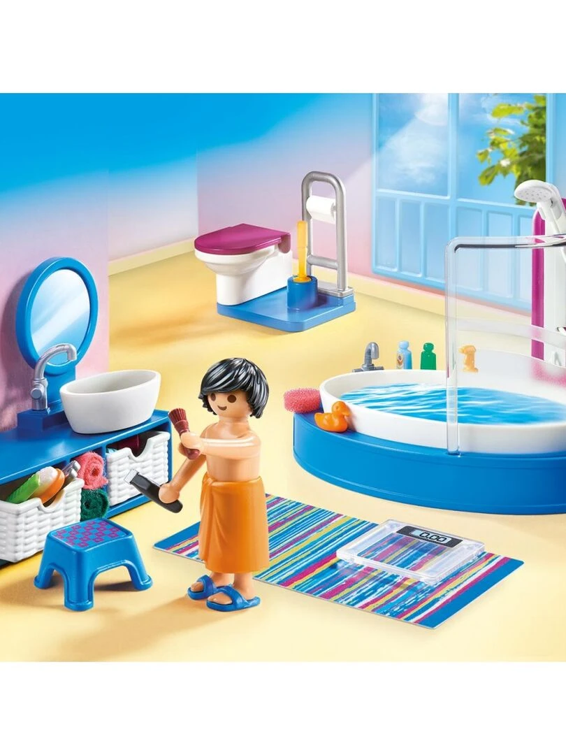 70211 'playmobil' Salle De Bain Avec Baignoire   N/A