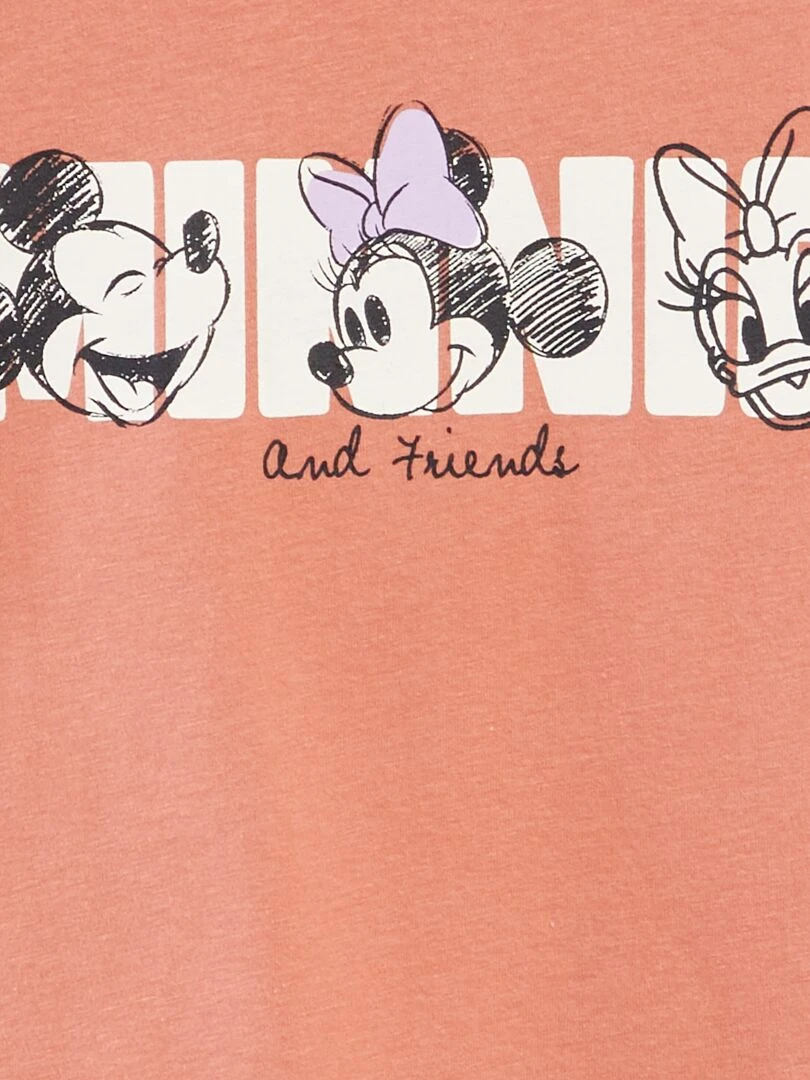 T shirt à manches courtes 'Minnie' Orange