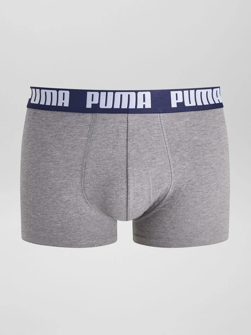 Boxers 'Puma'   Lot de 4   Rouge/gris/noir