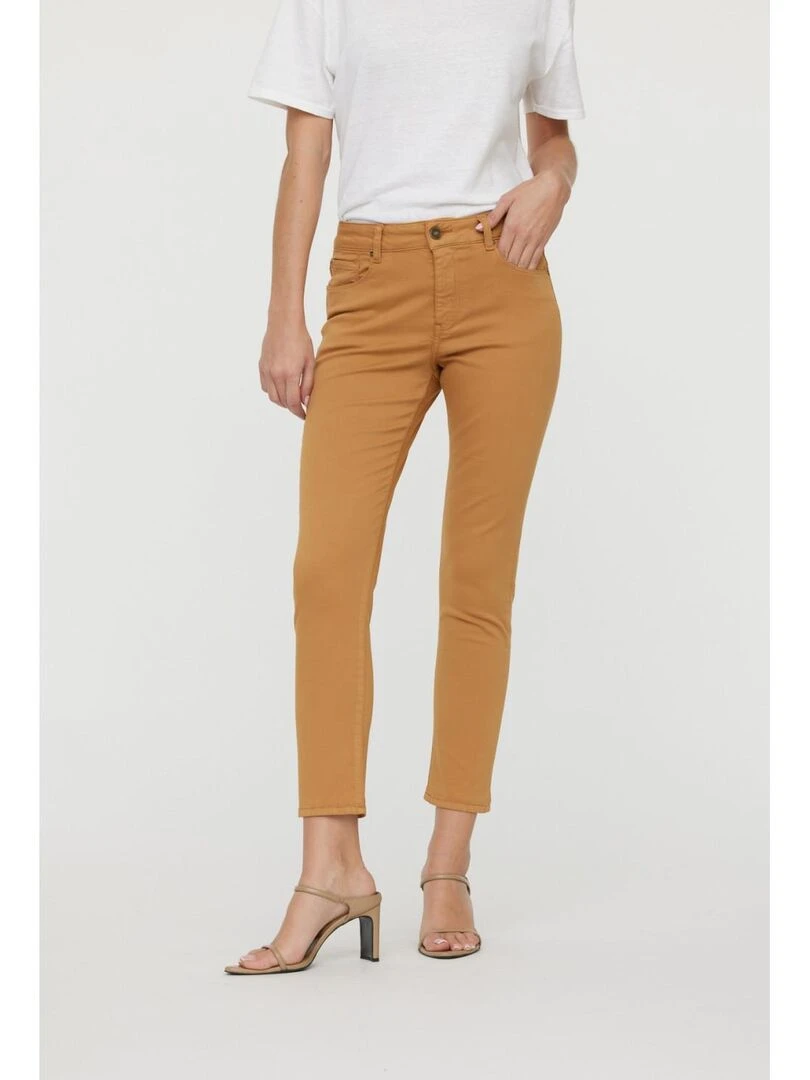 Lee Cooper Pantalon coton slim LC135 Camel