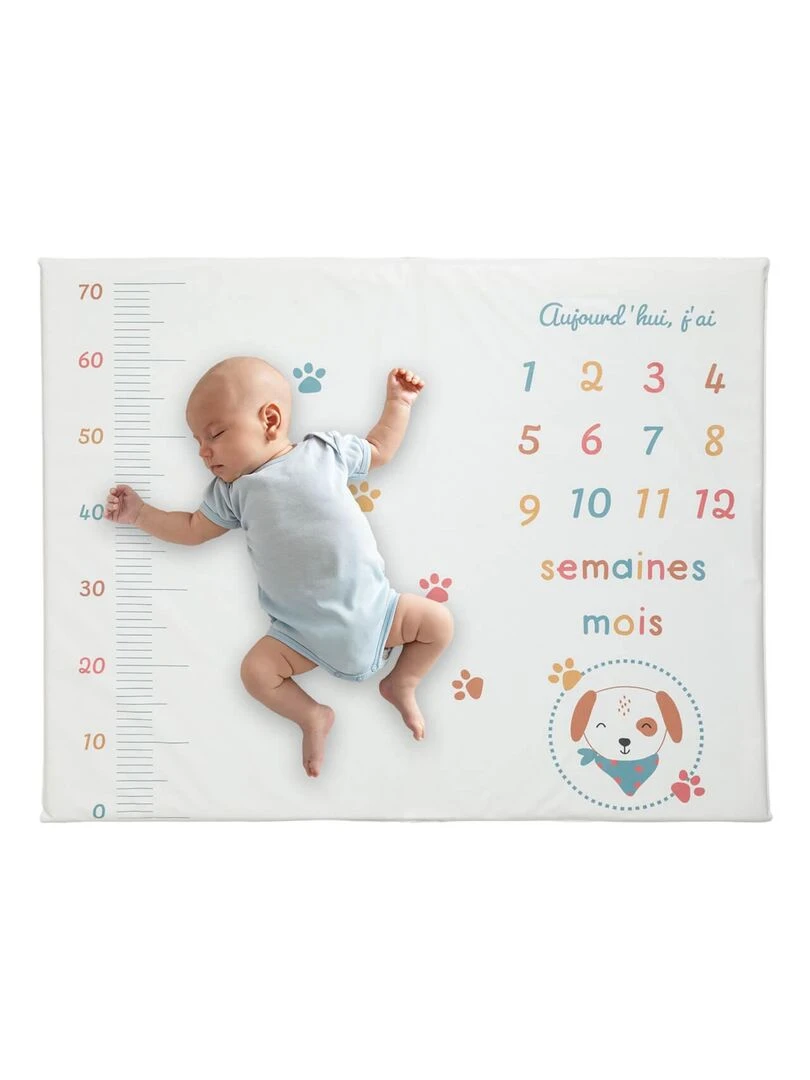 Tapis de jeu avec étapes bébé Toutou Marron noisette