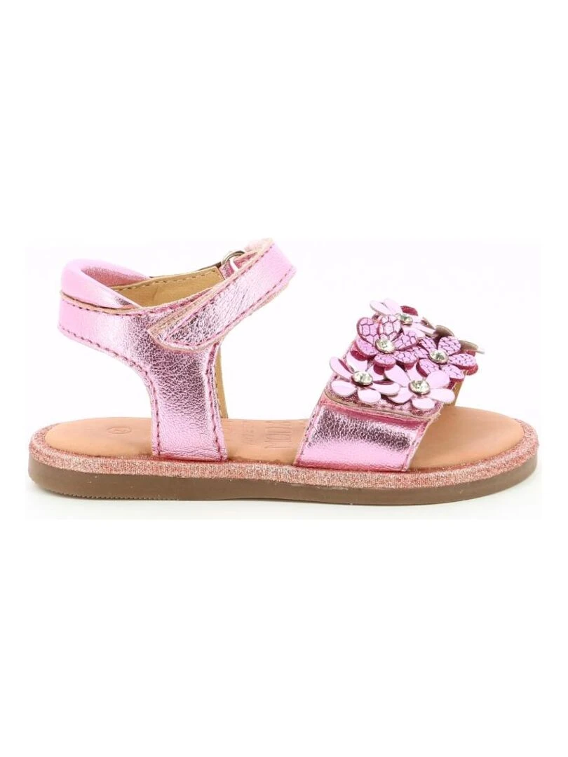 Sandales Cuir Parlotte Rose