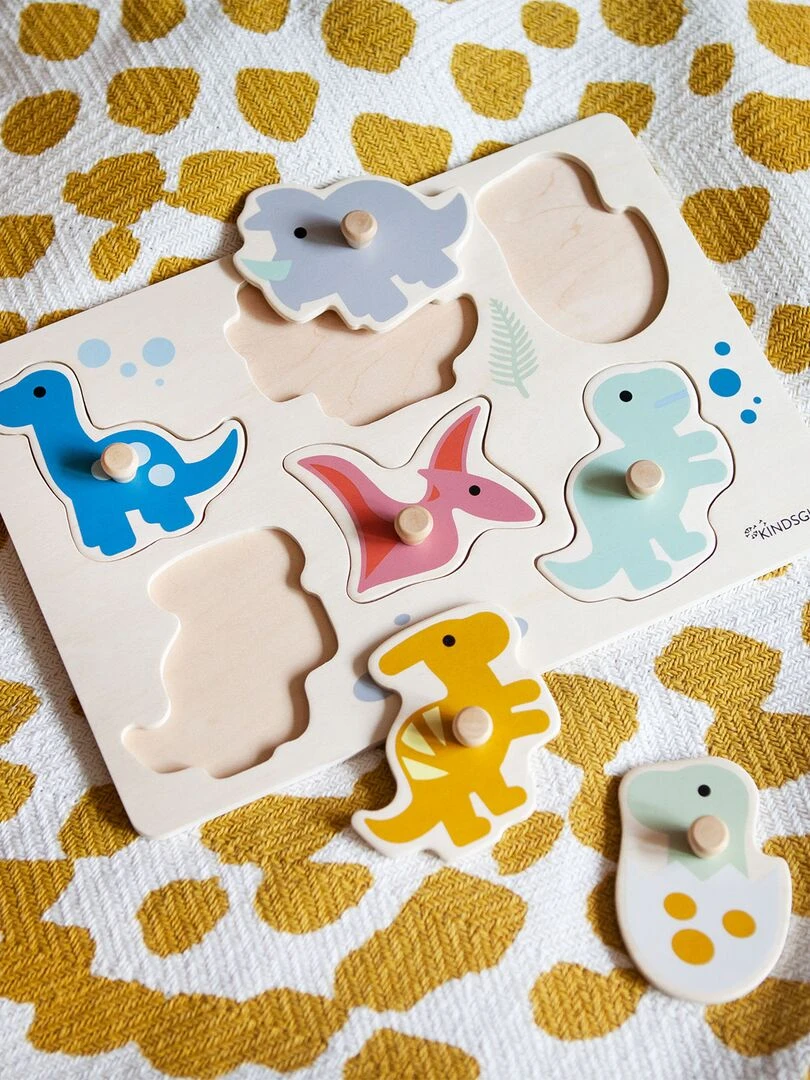 Puzzle à encastrement Dinos   N/A