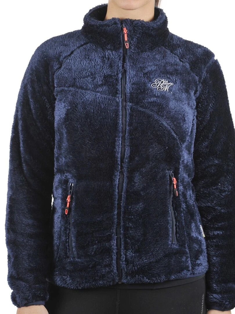 Blouson polaire femme ARIANE PEAK MOUNTAIN Bleu marine