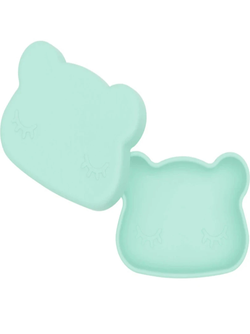 Boîte À Goûter Multifonctions Ours Vert Menthe   Vert d'eau